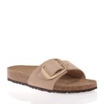 BIRKENSTOCK MADRID BIG BUCKLE ΓΥΝΑΙΚΕΙΑ SLIDES ΜΠΕΖ
