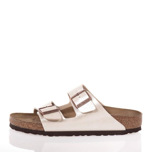 BIRKENSTOCK ARIZONA BS ΓΥΝΑΙΚΕΙΑ SLIDES ΛΕΥΚΑ
