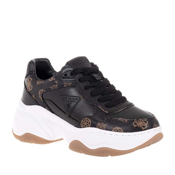 GUESS HAPYY3 ΓΥΝΑΙΚΕΙΑ SNEAKERS ΜΑΥΡΑ