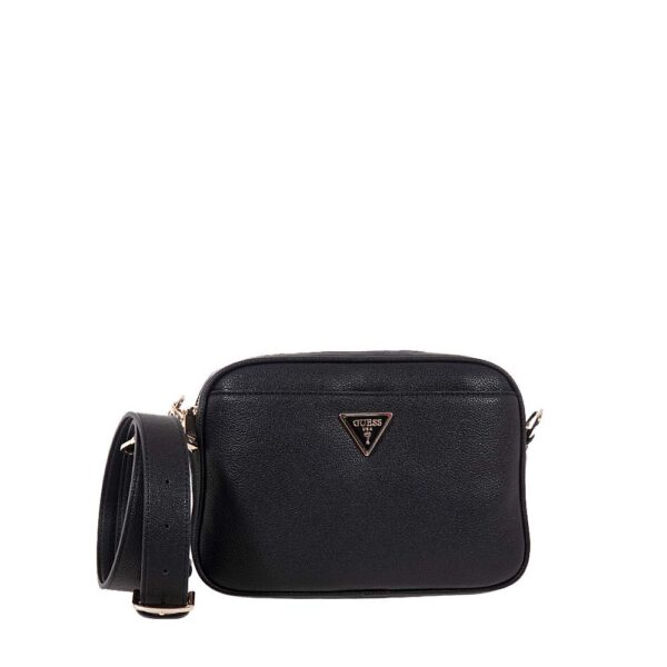 GUESS MERIDIAN II ΓΥΝΑΙΚΕΙΑ CROSSBODY CAMERA BAG ΜΑΥΡΗ