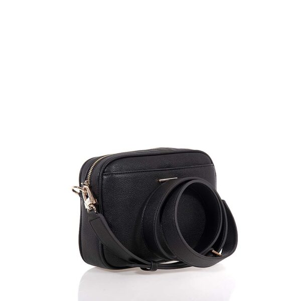 GUESS MERIDIAN II ΓΥΝΑΙΚΕΙΑ CROSSBODY CAMERA BAG ΜΑΥΡΗ