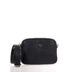 GUESS MERIDIAN II ΓΥΝΑΙΚΕΙΑ CROSSBODY CAMERA BAG ΜΑΥΡΗ