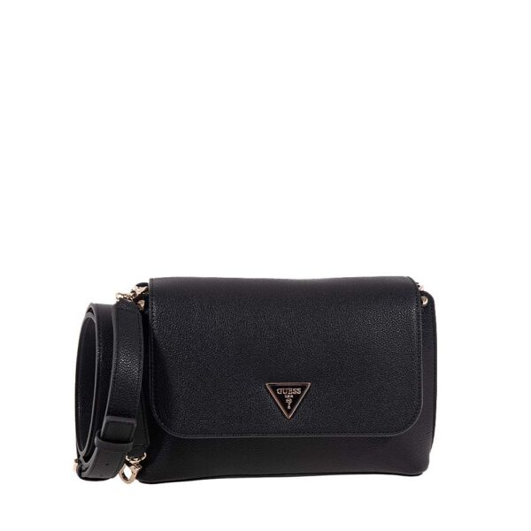 GUESS MERIDIAN II ΓΥΝΑΙΚΕΙΑ CROSSBODY ΜΑΥΡΗ