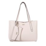GUESS BRENTON ΓΥΝΑΙΚΕΙΑ SHOPPER ΤΣΑΝΤΑ ΕΚΡΟΥ