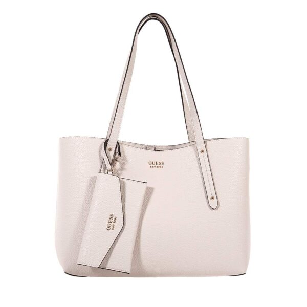 GUESS BRENTON ΓΥΝΑΙΚΕΙΑ SHOPPER ΤΣΑΝΤΑ ΕΚΡΟΥ