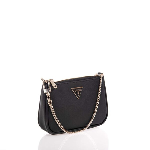 GUESS DAILY POUCH ΓΥΝΑΙΚΕΙΟ ΜΑΥΡΟ ΤΣΑΝΤΑΚΙ