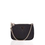 GUESS DAILY POUCH ΓΥΝΑΙΚΕΙΟ ΜΑΥΡΟ ΤΣΑΝΤΑΚΙ