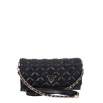 GUESS GIULLY II ΓΥΝΑΙΚΕΙΑ ΤΣΑΝΤΑ CROSSBODY ΜΑΥΡΗ