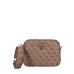 GUESS MERIDIAN II ΓΥΝΑΙΚΕΙΑ CROSSBODY CAMERA BAG ΜΠΕΖ