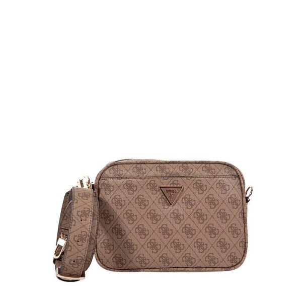 GUESS MERIDIAN II ΓΥΝΑΙΚΕΙΑ CROSSBODY CAMERA BAG ΜΠΕΖ