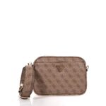 GUESS MERIDIAN II ΓΥΝΑΙΚΕΙΑ CROSSBODY CAMERA BAG ΜΠΕΖ