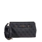 GUESS KATYA ΓΥΝΑΙΚΕΙΑ ΤΣΑΝΤΑ CROSSBODY ΑΝΘΡΑΚΙ