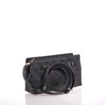 GUESS KATYA ΓΥΝΑΙΚΕΙΑ ΤΣΑΝΤΑ CROSSBODY ΑΝΘΡΑΚΙ