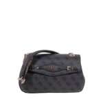 GUESS KATYA ΓΥΝΑΙΚΕΙΑ ΤΣΑΝΤΑ CROSSBODY ΑΝΘΡΑΚΙ