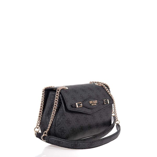 GUESS KATYA ΓΥΝΑΙΚΕΙΑ ΤΣΑΝΤΑ CROSSBODY ΑΝΘΡΑΚΙ