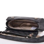 GUESS KATYA ΓΥΝΑΙΚΕΙΑ ΤΣΑΝΤΑ CROSSBODY ΑΝΘΡΑΚΙ