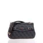 GUESS KATYA ΓΥΝΑΙΚΕΙΑ ΤΣΑΝΤΑ CROSSBODY ΑΝΘΡΑΚΙ