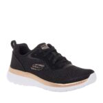 SKECHERS MESH LACE-UP - BOUNTIFUL ΓΥΝΑΙΚΕΙΑ ΑΘΛΗΤΙΚΑ ΜΑΥΡΑ
