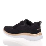 SKECHERS MESH LACE-UP - BOUNTIFUL ΓΥΝΑΙΚΕΙΑ ΑΘΛΗΤΙΚΑ ΜΑΥΡΑ