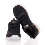 SKECHERS MESH LACE-UP - BOUNTIFUL ΓΥΝΑΙΚΕΙΑ ΑΘΛΗΤΙΚΑ ΜΑΥΡΑ