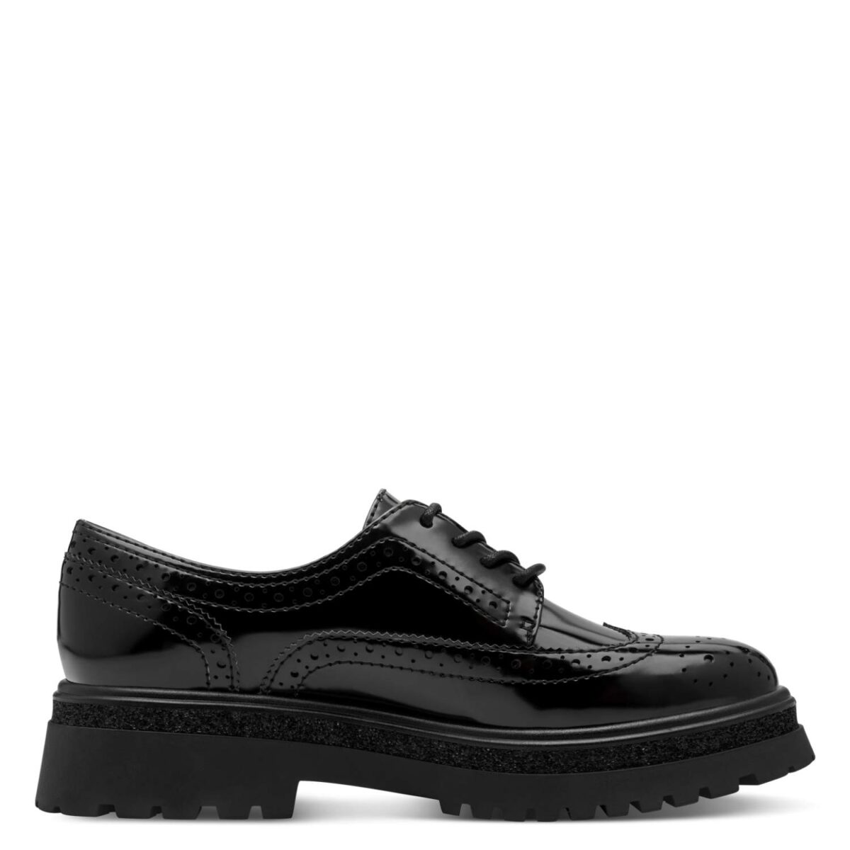 TAMARIS ΓΥΝΑΙΚΕΙΑ OXFORD ΔΕΤΑ ΜΑΥΡΑ