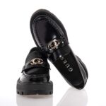 GUESS YANIKA ΓΥΝΑΙΚΕΙΑ ΜΑΥΡΑ LOAFERS