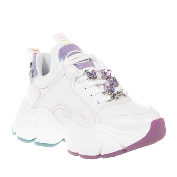 BUFFALO BINARY ICE 4.0 ΓΥΝΑΙΚΕΙΑ SNEAKERS ΛΕΥΚΑ