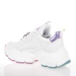 BUFFALO BINARY ICE 4.0 ΓΥΝΑΙΚΕΙΑ SNEAKERS ΛΕΥΚΑ