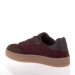TAMARIS ΓΥΝΑΙΚΕΙΑ ΜΠΟΡΝΤΟ ΔΕΡΜΑΤΙΝΑ SNEAKERS