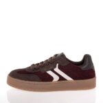 TAMARIS ΓΥΝΑΙΚΕΙΑ ΜΠΟΡΝΤΟ ΔΕΡΜΑΤΙΝΑ SNEAKERS