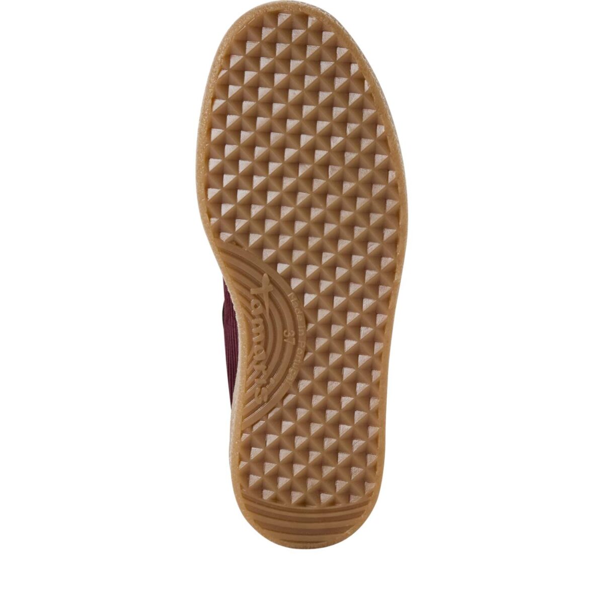 TAMARIS ΓΥΝΑΙΚΕΙΑ ΜΠΟΡΝΤΟ ΔΕΡΜΑΤΙΝΑ SNEAKERS