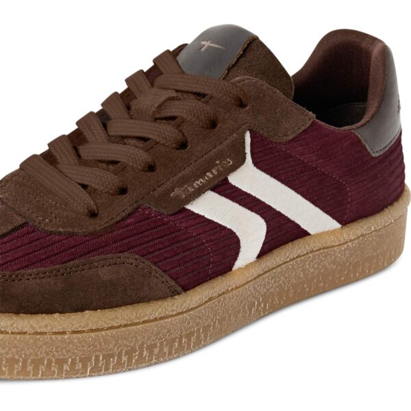 TAMARIS ΓΥΝΑΙΚΕΙΑ ΜΠΟΡΝΤΟ ΔΕΡΜΑΤΙΝΑ SNEAKERS