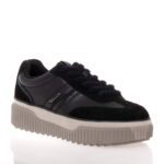 TAMARIS ΓΥΝΑΙΚΕΙΑ ΜΑΥΡΑ ΔΙΠΑΤΑ SNEAKERS