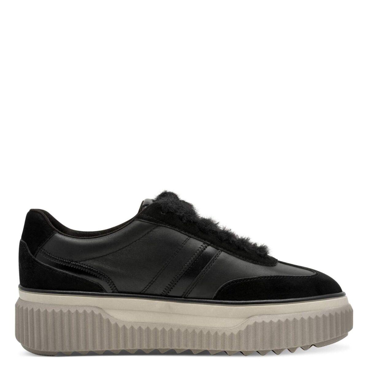 TAMARIS ΓΥΝΑΙΚΕΙΑ ΜΑΥΡΑ ΔΙΠΑΤΑ SNEAKERS