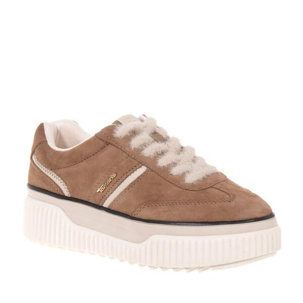 TAMARIS ΓΥΝΑΙΚΕΙΑ CAMEL ΔΙΠΑΤΑ SNEAKERS