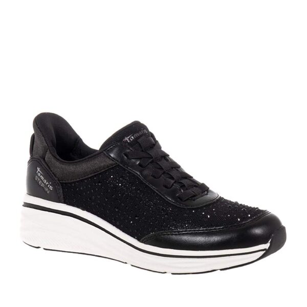 TAMARIS ΓΥΝΑΙΚΕΙΑ ΜΑΥΡΑ SNEAKERS
