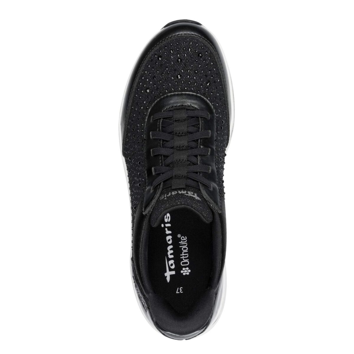 TAMARIS ΓΥΝΑΙΚΕΙΑ ΜΑΥΡΑ SNEAKERS