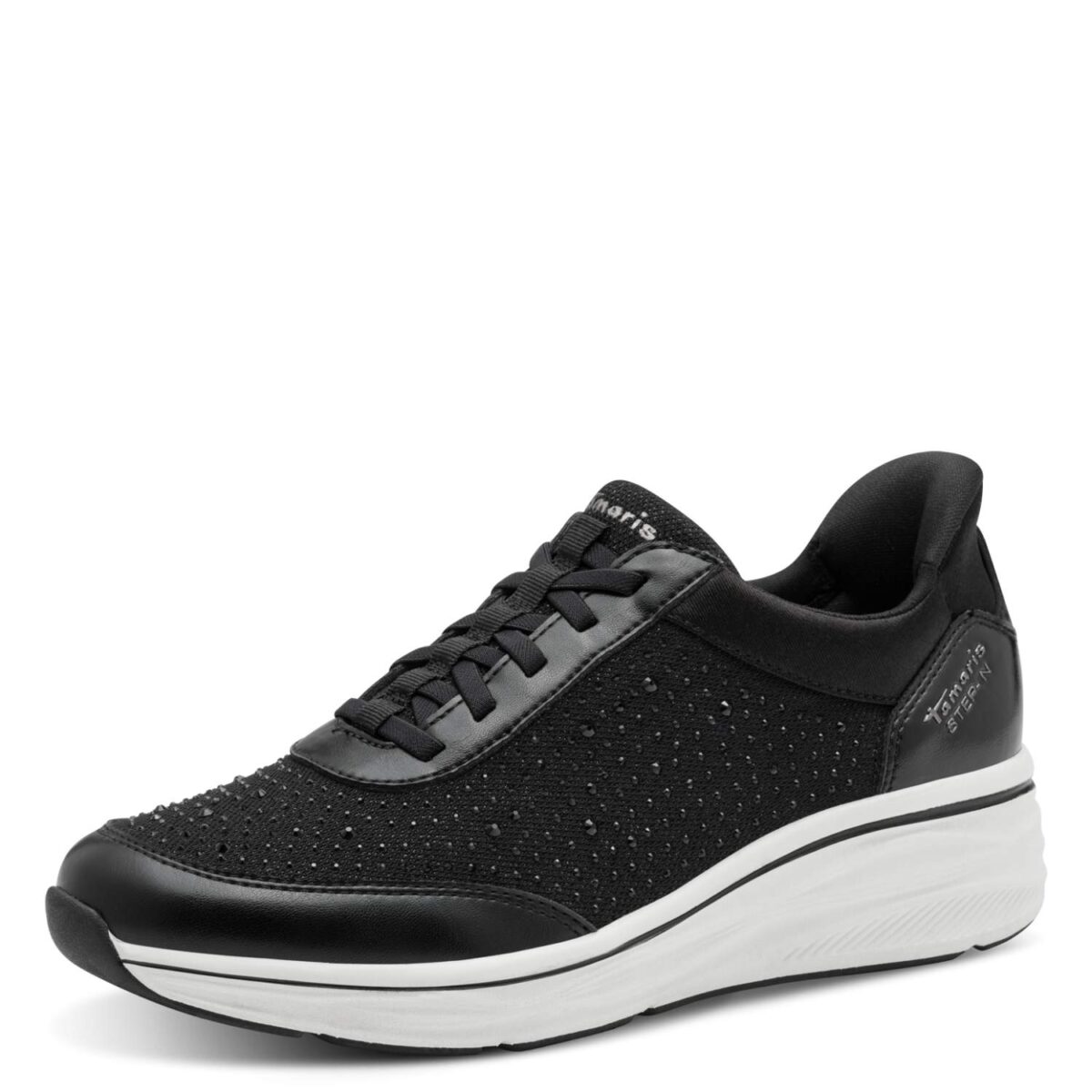 TAMARIS ΓΥΝΑΙΚΕΙΑ ΜΑΥΡΑ SNEAKERS