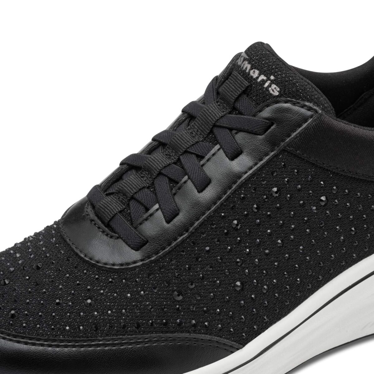 TAMARIS ΓΥΝΑΙΚΕΙΑ ΜΑΥΡΑ SNEAKERS