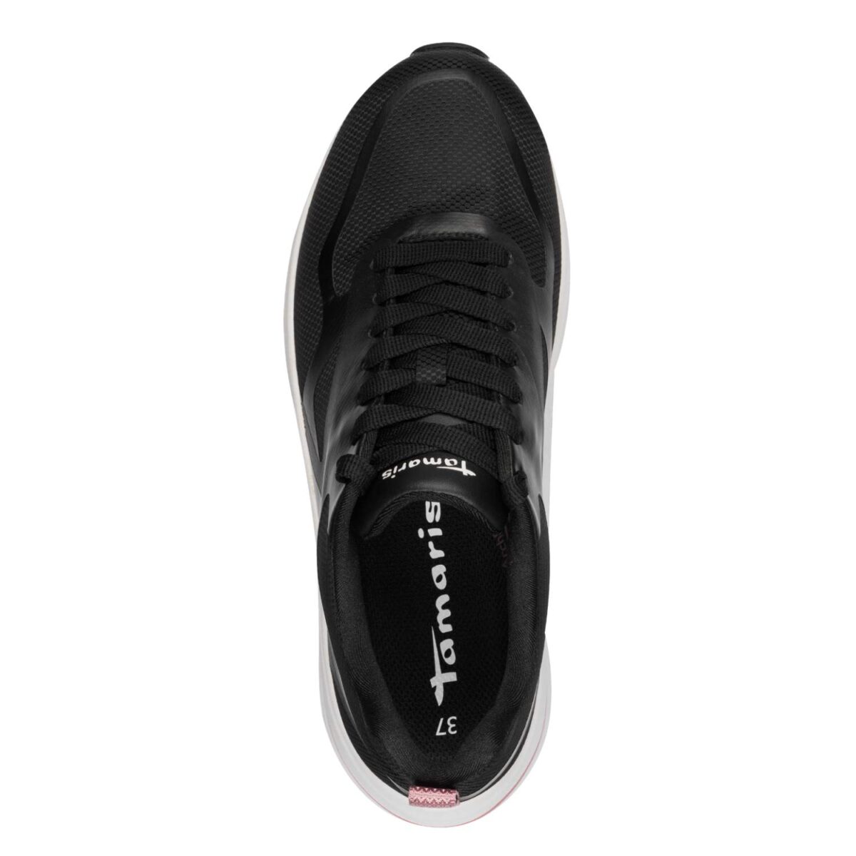TAMARIS ΓΥΝΑΙΚΕΙΑ ΜΑΥΡΑ SNEAKERS ΑΔΙΑΒΡΟΧΑ