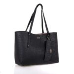 GUESS BRENTON ΓΥΝΑΙΚΕΙΑ SHOPPER ΤΣΑΝΤΑ ΜΑΥΡΗ