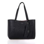 GUESS BRENTON ΓΥΝΑΙΚΕΙΑ SHOPPER ΤΣΑΝΤΑ ΜΑΥΡΗ