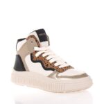 GEOX J LAQUINNY ΠΑΙΔΙΚΑ ΜΠΟΤΑΚΙΑ ΜΠΕΖ