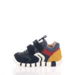 GEOX B IUPIDOO ΠΑΙΔΙΚΑ SNEAKERS ΜΕ VELCRO ΜΠΛΕ