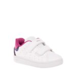 GEOX B ECLYPER ΠΑΙΔΙΚΑ SNEAKERS ΛΕΥΚΑ-ΦΟΥΞΙΑ