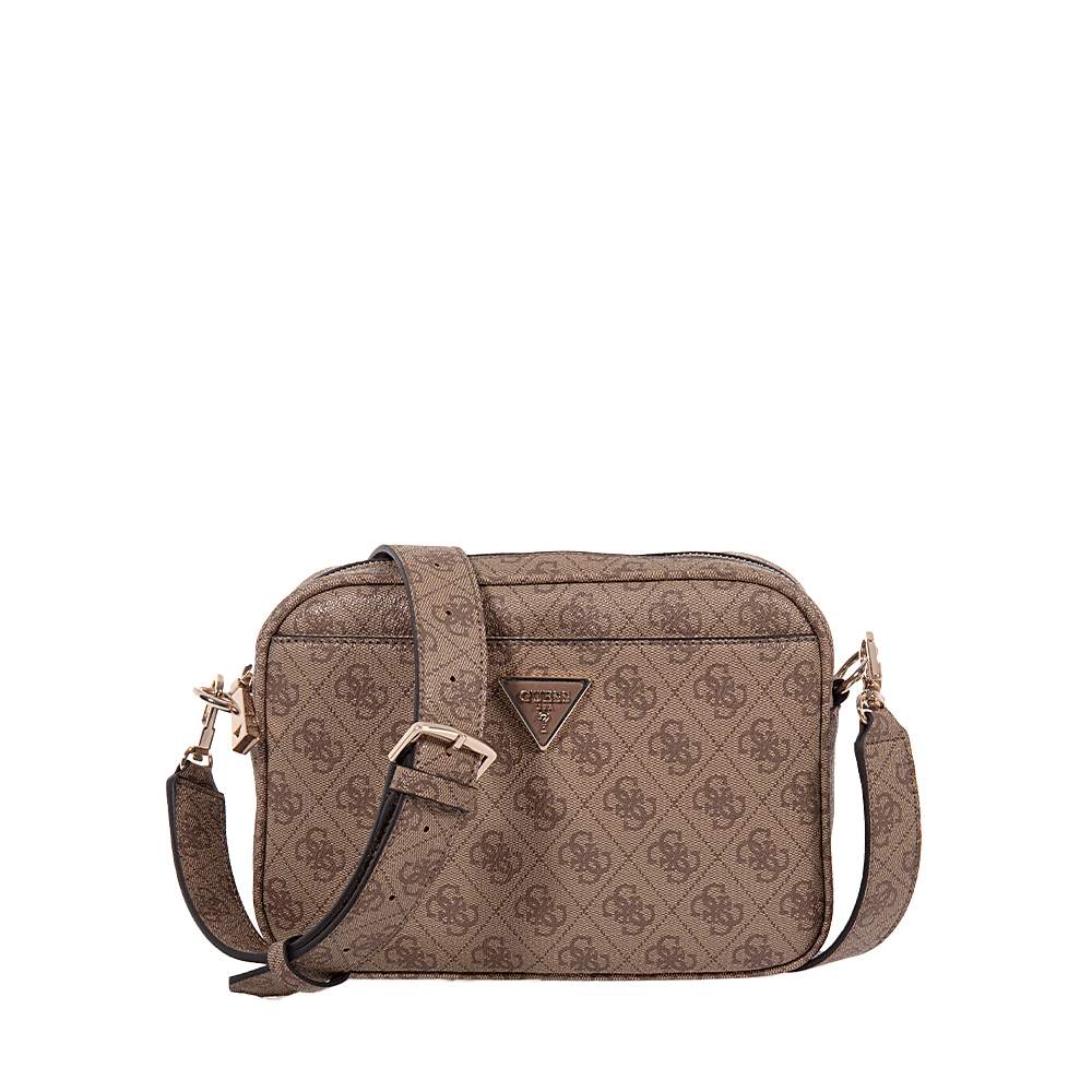 GUESS MERIDIAN II ΓΥΝΑΙΚΕΙΑ CROSSBODY CAMERA BAG ΜΠΕΖ GUESS MERIDIAN II ΓΥΝΑΙΚΕΙΑ CROSSBODY CAMERA BAG ΜΠΕΖ