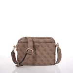 GUESS MERIDIAN II ΓΥΝΑΙΚΕΙΑ CROSSBODY CAMERA BAG ΜΠΕΖ