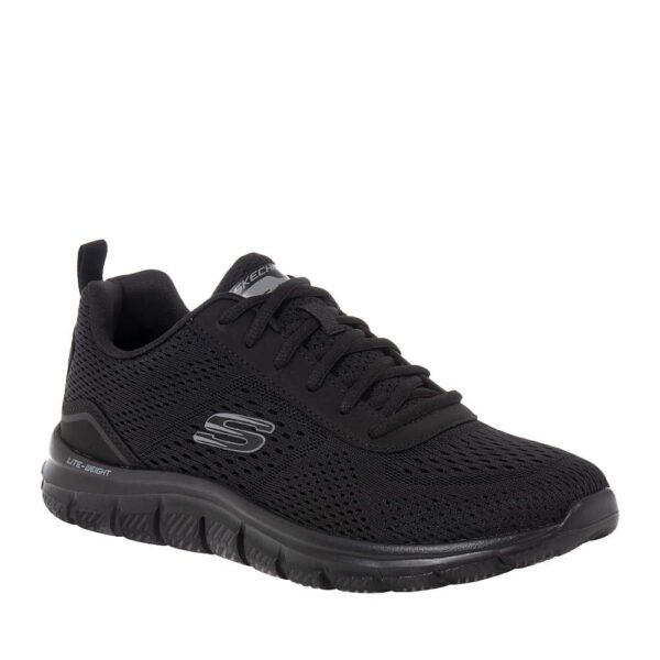 SKECHERS TRACK-LESHUR ΑΝΔΡΙΚΑ ΑΘΛΗΤΙΚΑ ΜΑΥΡΑ