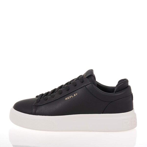 REPLAY NOTTING DOUBLE ΑΝΔΡΙΚΑ SNEAKERS ΜΑΥΡΑ