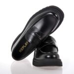 REPLAY PIERCE LOAFER 24 ΑΝΔΡΙΚΑ ΜΟΚΑΣΙΝΙΑ ΜΑΥΡΑ